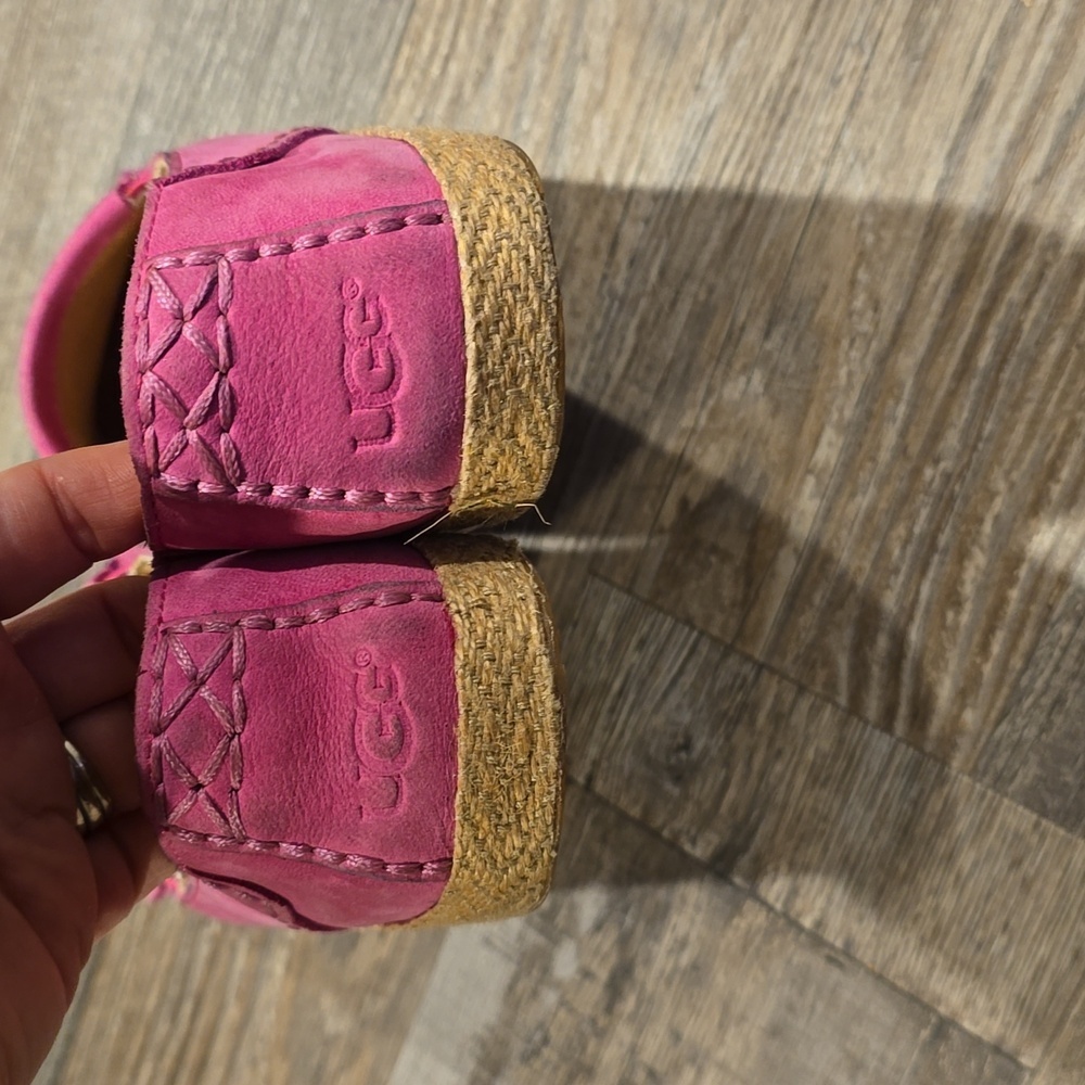 UGG Australia W Marrah Pink Leather Size 7​ - Picture 8 of 13